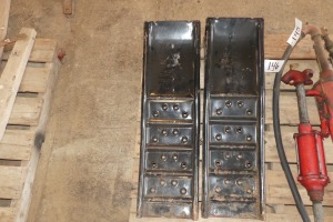 Pair of Metal Car Ramps