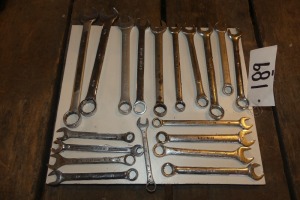 Lot of 19 Misc. Wrenches