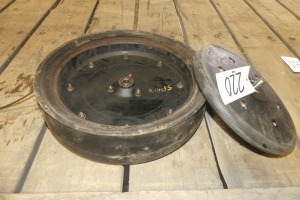 Unused John Deere Seed Drill Wheels