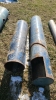 2 Lengths of 12in Diameter Steel Pipe