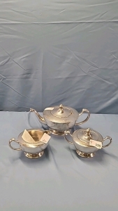 William Rogers 3 Piece Silverplate Set Circa 1910