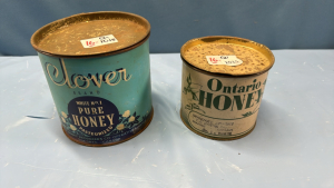 2 Honey Tins -See Notes