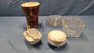 Assorted Glass and China Lot