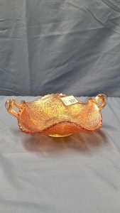 Fenton Marigold Persian Medallion Carnival Glass Bon-Bon