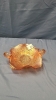 Fenton Marigold Persian Medallion Carnival Glass Bon-Bon - 2