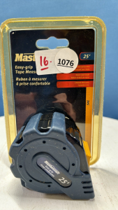 Mastercraft 25' by 1" Unused Tape Measure