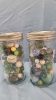 2 Bernard Jars Filled w/1980's Marbles - 4