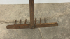 Primitive Wooden Rake - 4