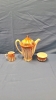 Wood's Ivory Ware Cocoa Set - 9