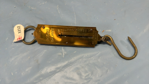 Hoppe 50 lb. Brass Faced Scale