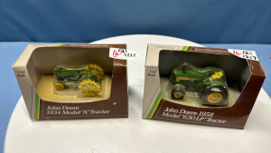 John Deere 630LP and John Deere Model A Tractors