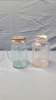 7" Crown Sealer Jar and 7" Nabob Sealer Jar