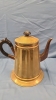 9.5" Metal Tea Pot and Ceramic Bowl with Lid - 5