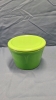 9.5" Metal Tea Pot and Ceramic Bowl with Lid - 7