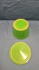 9.5" Metal Tea Pot and Ceramic Bowl with Lid - 9