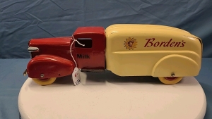 Wyandotte Borden's Tin Milk Truck -Repainted