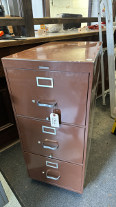 3 Drawer Metal Filing Cabinet