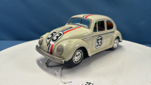 Battery Operated Volkswagen "Herby" Tin Car