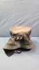 Chenille Bedspread & Amish Style Ladies Bonnet - 4