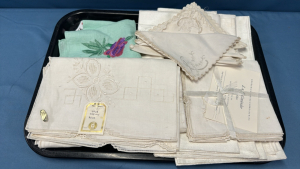 Assorted Table Linens