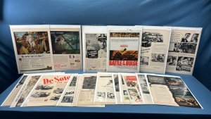 Approx. 16 Life Magazine World War II Pages