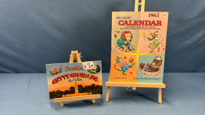 1965 Golden Calendar & Gettysburg Brochure