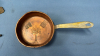 Cream Top Spoon, 3" Copper Skillet etc. - 2
