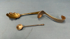 Cream Top Spoon, 3" Copper Skillet etc. - 4