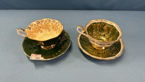 2 Royal Albert Cups & Saucers