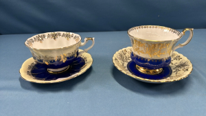 2 Royal Albert Cups & Saucers