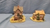 Grindley Almond Petal Platter & 5 Lilliput Lane House Figures - 12