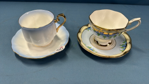 2 Royal Albert Cups & Saucers