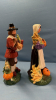 Pair of Thanksgiving Figurines - 3