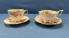 Foley & Royal Stafford Cups & Saucers - 2