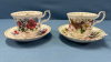 2 Royal Albert Cups & Saucers - 2