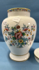 Coalport Ming Rose 8.5" Vase and 4" Shallow Dish - 2