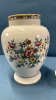 Coalport Ming Rose 8.5" Vase and 4" Shallow Dish - 3