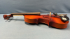 Violin with Bow in Canvas Covered Case - 5
