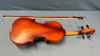 Violin with Bow in Canvas Covered Case - 9