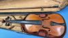 Violin with Bow in Wooden Case - 3