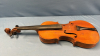 Violin with Bow in Wooden Case - 4