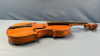 Violin with Bow in Wooden Case - 7