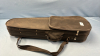 Canvas Covered Violin Case with Bow - 2