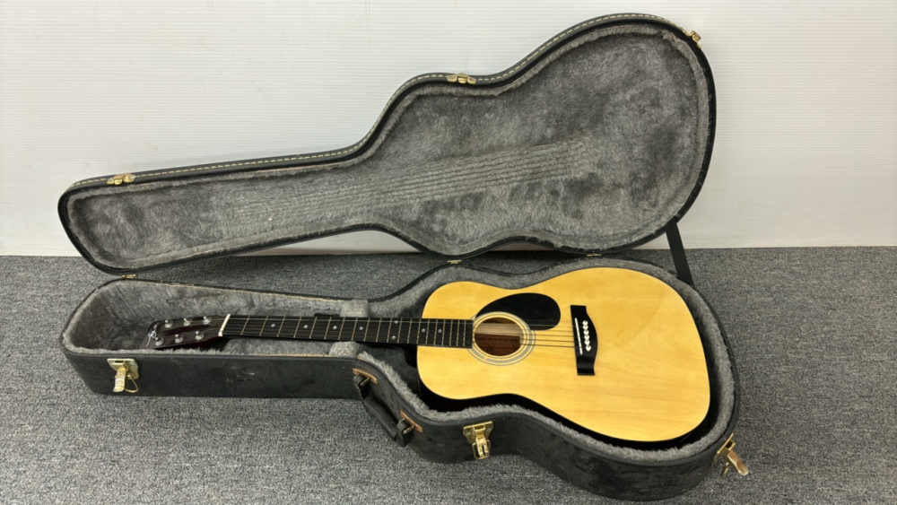 Jay Jr. 6 String Acoustic Guitar in Hard Case at Auction on