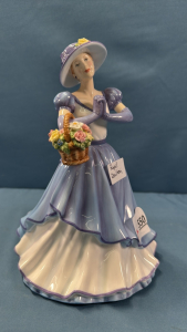 Royal Doulton Pretty Ladies Happy Birthday HN5428 -Signed