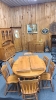 Roxton Oval Kitchen Table, 6 Chairs & 2 Leaves