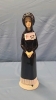 Ceramic Amish Man and Woman - 2