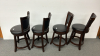 4 Swivel Stools -Seat Height From Floor is 24" - 5