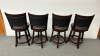 4 Swivel Stools -Seat Height From Floor is 24" - 6