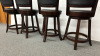 4 Swivel Stools -Seat Height From Floor is 24" - 7